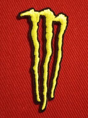 Monster Energy Iron On Patch